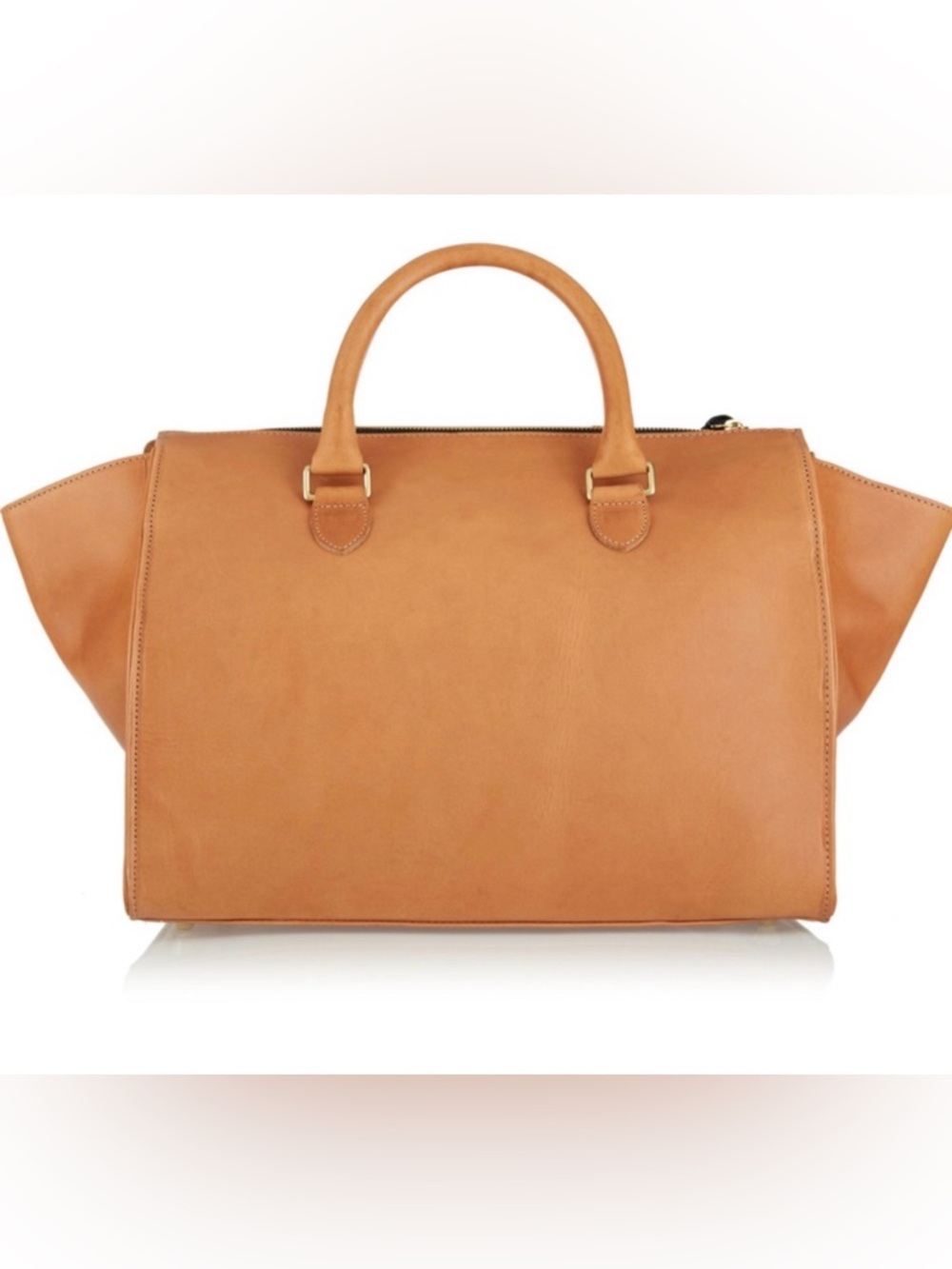 Clare V. Sandrine Satchel in Honey Tan - Picture 2 of 13